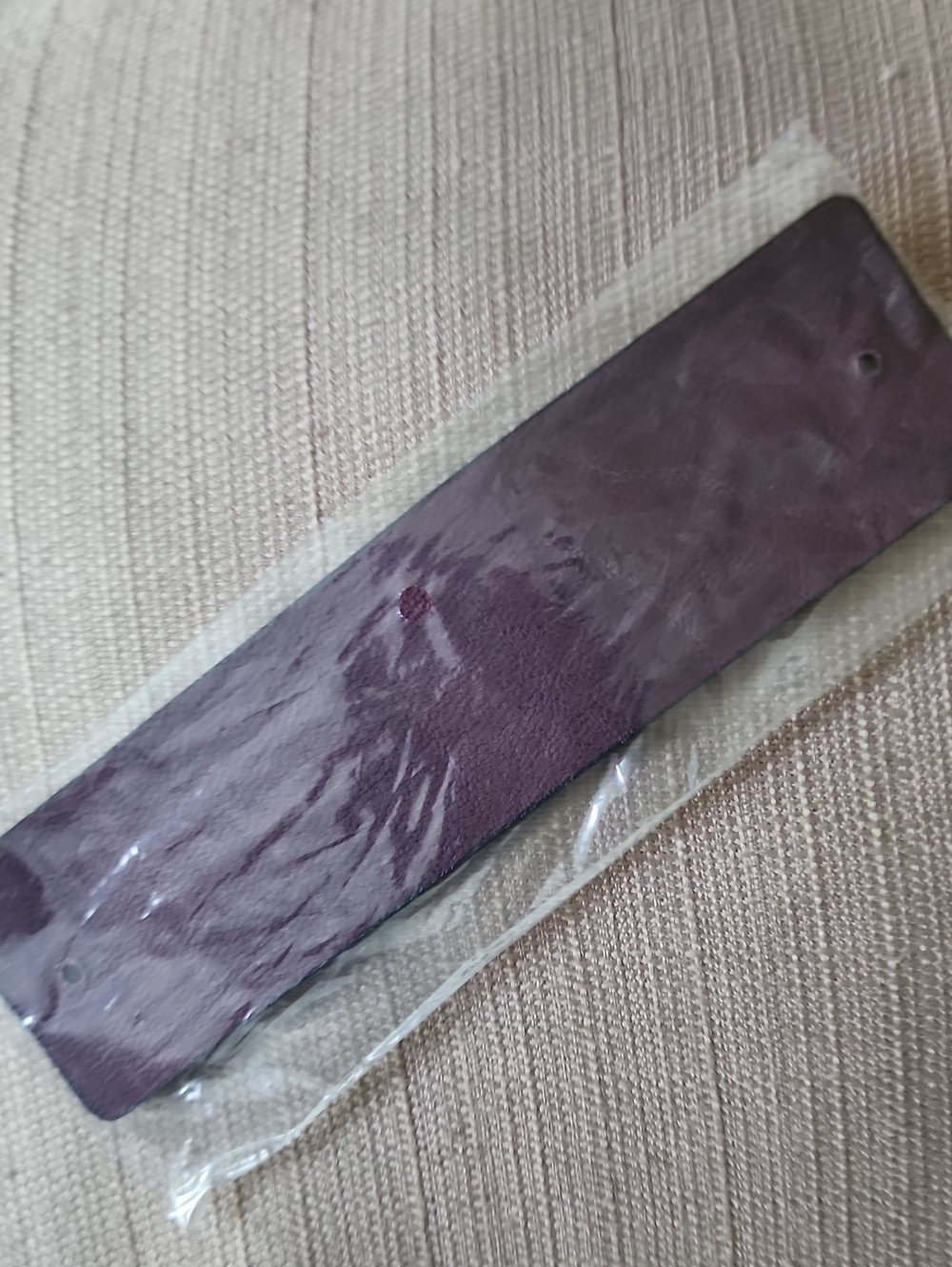 New Brighton Christo Wide Leather Cuff Strap, NWT